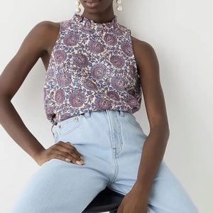 Jcrew paisley matching top and skirt! Selling both. NWT